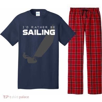 I'd Rather Be Sailing Vintage Sailing Pajama Set