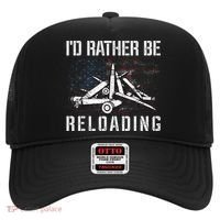 ID Rather Be Reloading Shooter Guns Ammo Hat thumb 0
