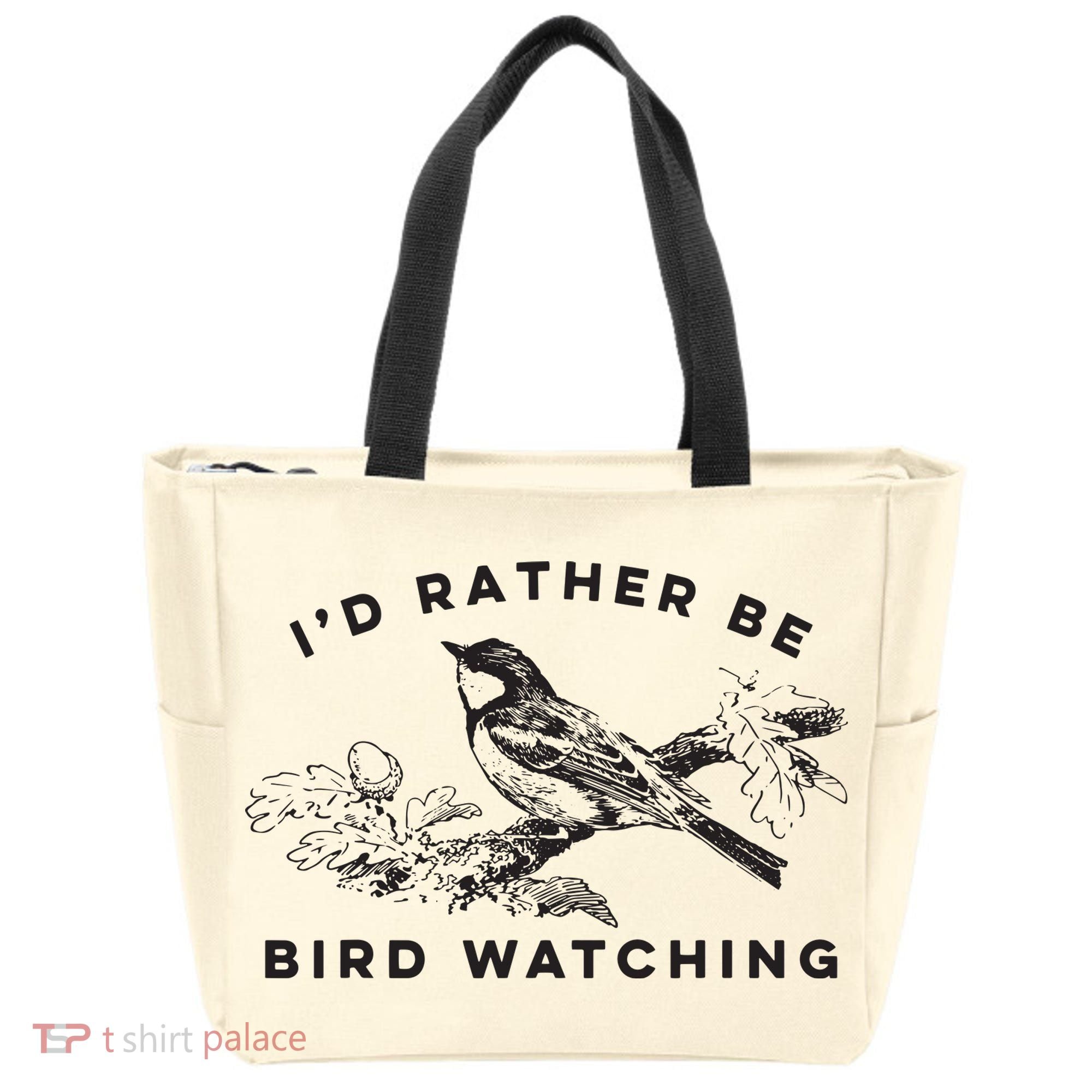 Id Rather Be Bird Watching Birding Nerd Gift Watcher Tote Bag