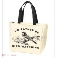 Id Rather Be Bird Watching Birding Nerd Gift Watcher Tote Bag thumb 3