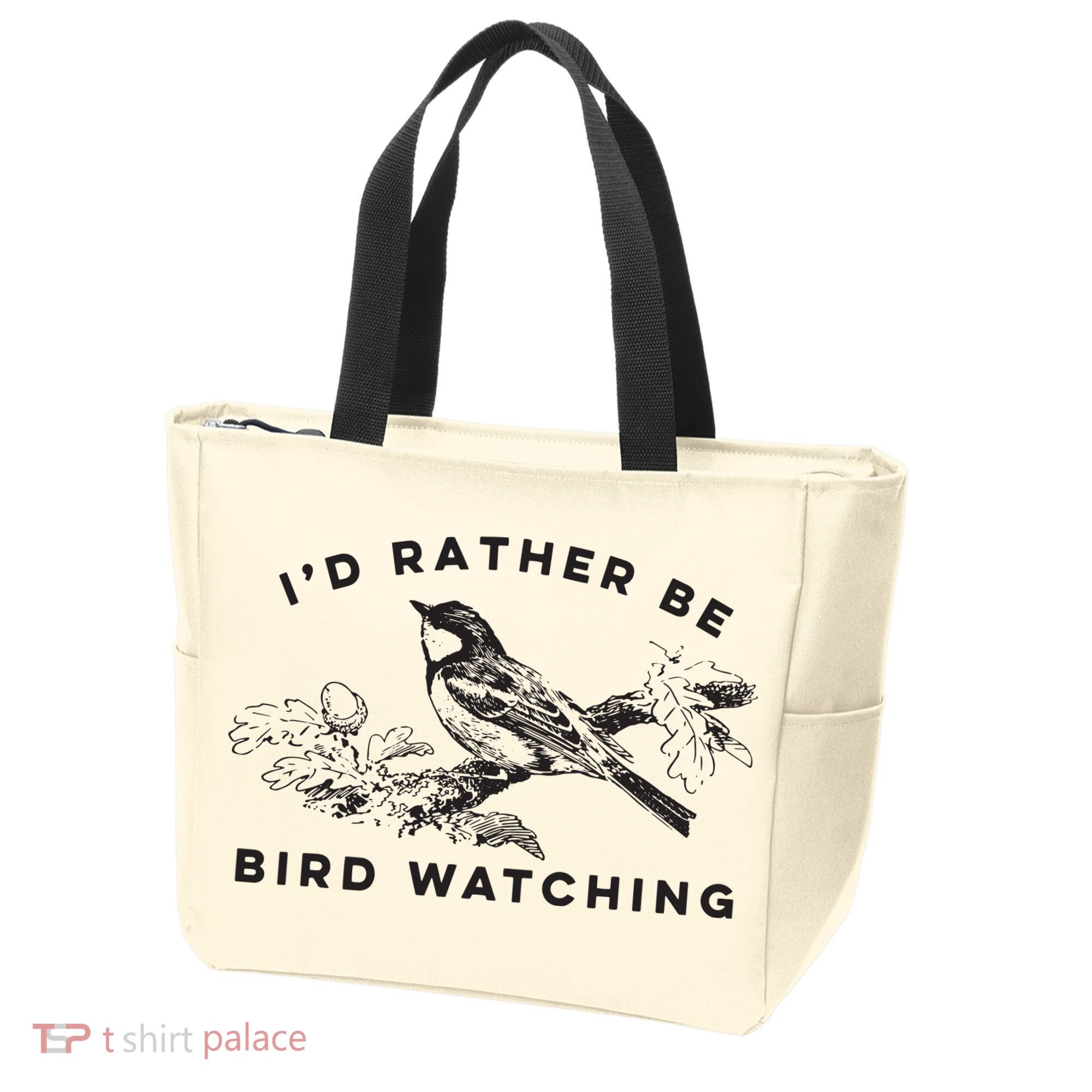 Id Rather Be Bird Watching Birding Nerd Gift Watcher Tote Bag