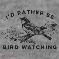 Id Rather Be Bird Watching Birding Nerd Gift Watcher Toddler Hoodie thumb 2