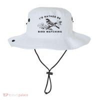 Id Rather Be Bird Watching Birding Nerd Gift Watcher Bucket Hat thumb 0