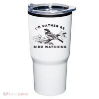 Id Rather Be Bird Watching Birding Nerd Gift Watcher Tumbler thumb 0