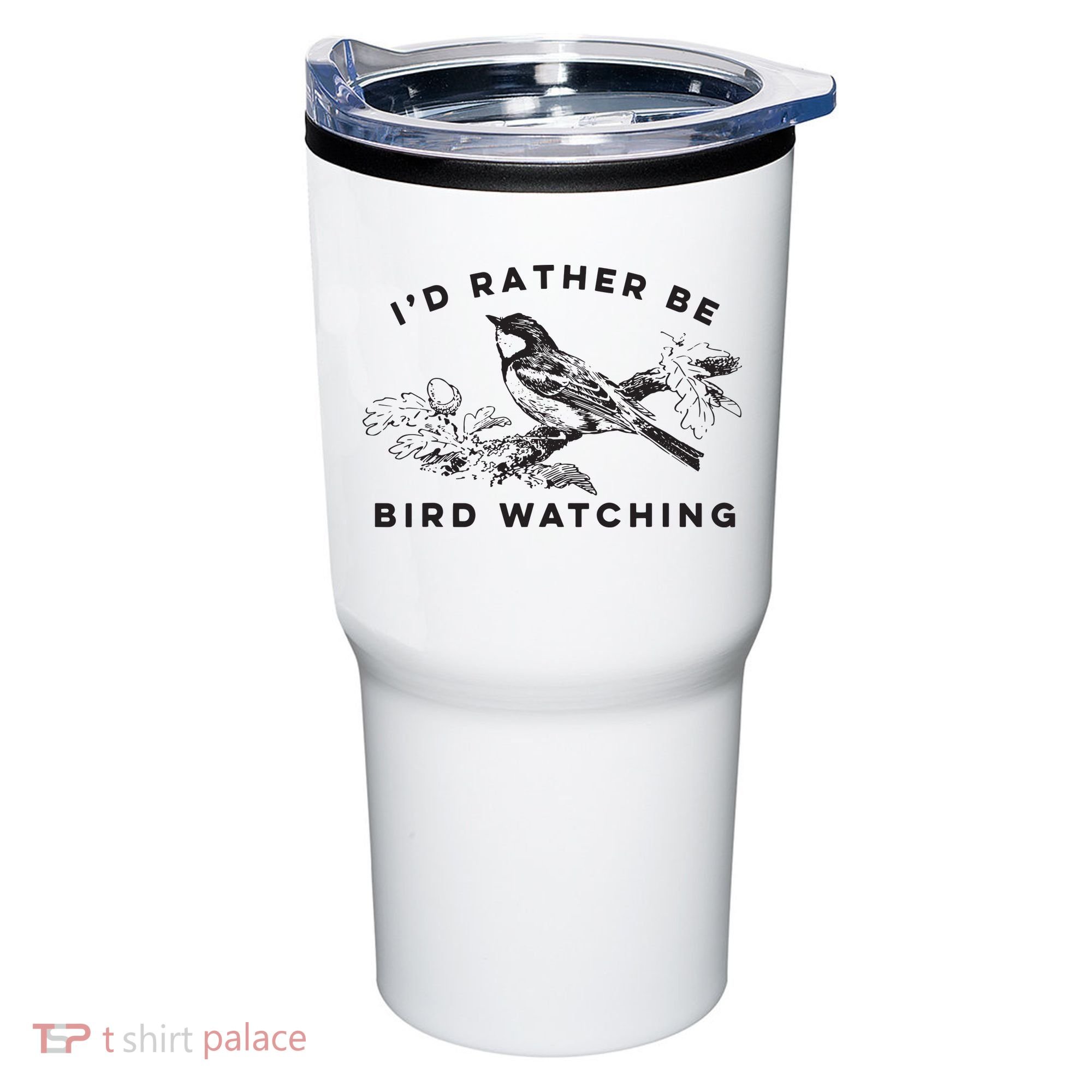 Id Rather Be Bird Watching Birding Nerd Gift Watcher Tumbler