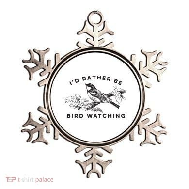 Id Rather Be Bird Watching Birding Nerd Gift Watcher Ornament
