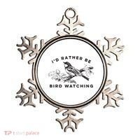 Id Rather Be Bird Watching Birding Nerd Gift Watcher Ornament thumb 0