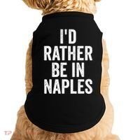 I’d Rather Be In Naples Florida Beach Ocean Vacation Doggie Tank thumb 0