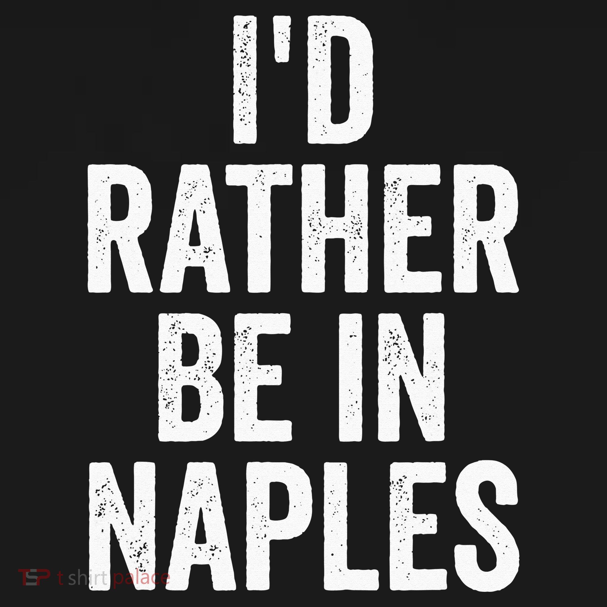 I’d Rather Be In Naples Florida Beach Ocean Vacation Kids T-Shirt