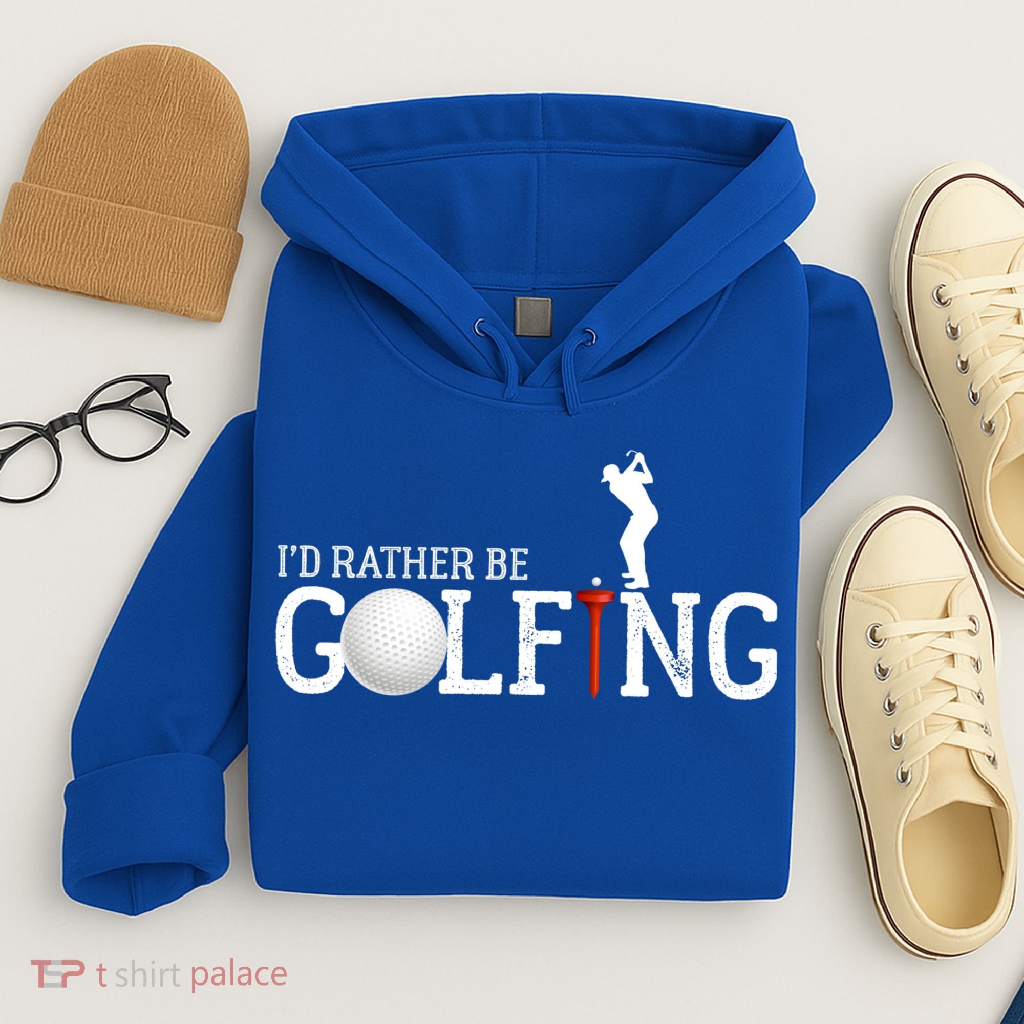 I’d Rather Be Golfing Golf Quotes Sayings Gift Hoodie