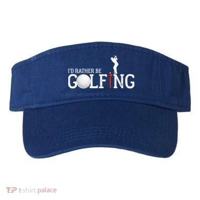 I’d Rather Be Golfing Golf Quotes Sayings Gift Visor