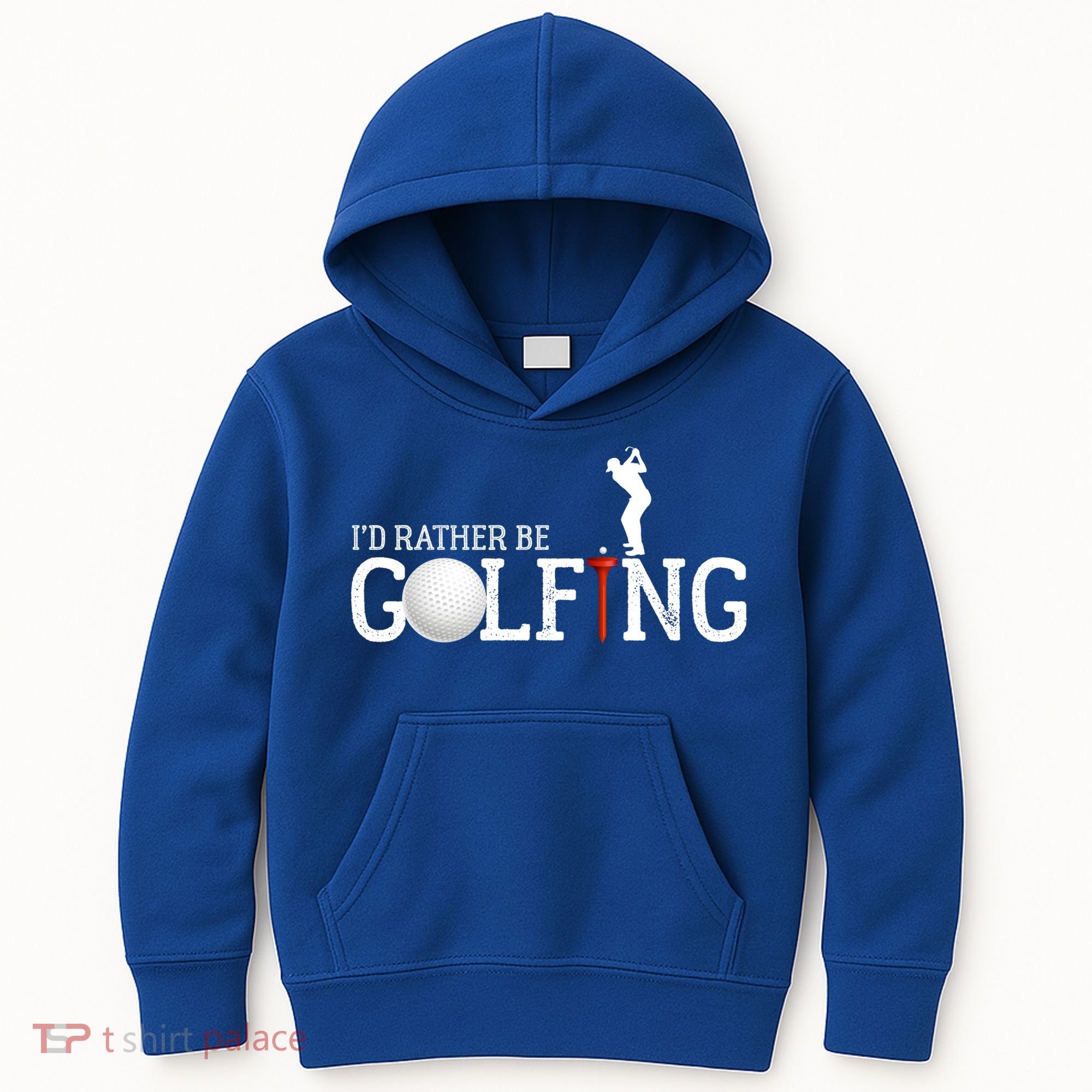 I’d Rather Be Golfing Golf Quotes Sayings Gift Kids Hoodie