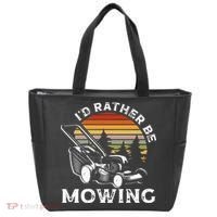 Id Rather Be Mowing Lawn Mowing Gardener Tote Bag thumb 0