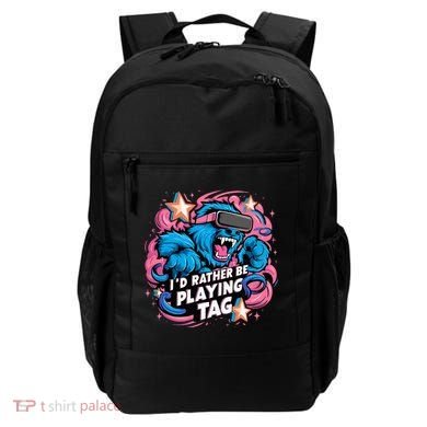 Id Rather Be Playing Tag Gorilla Backpack