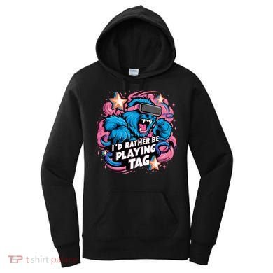 Id Rather Be Playing Tag Gorilla Women's Hoodie