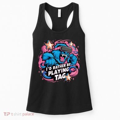 Id Rather Be Playing Tag Gorilla Women's Tank Top
