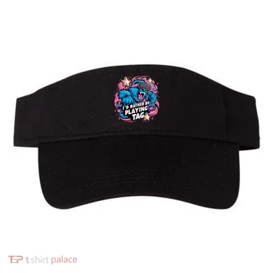 Id Rather Be Playing Tag Gorilla Visor