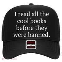 I Read Banned Books Cool Old Bibliophile Hat thumb 0