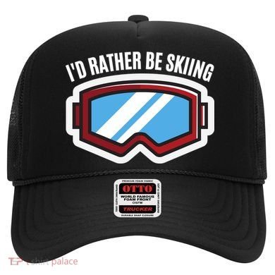 Id Rather Be Skiing Ski Goggles Gift Hat