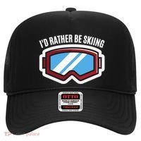 Id Rather Be Skiing Ski Goggles Gift Hat thumb 0