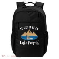 I'd Rather Be On Lake Powell Family Vacation Cute Gift Backpack thumb 0