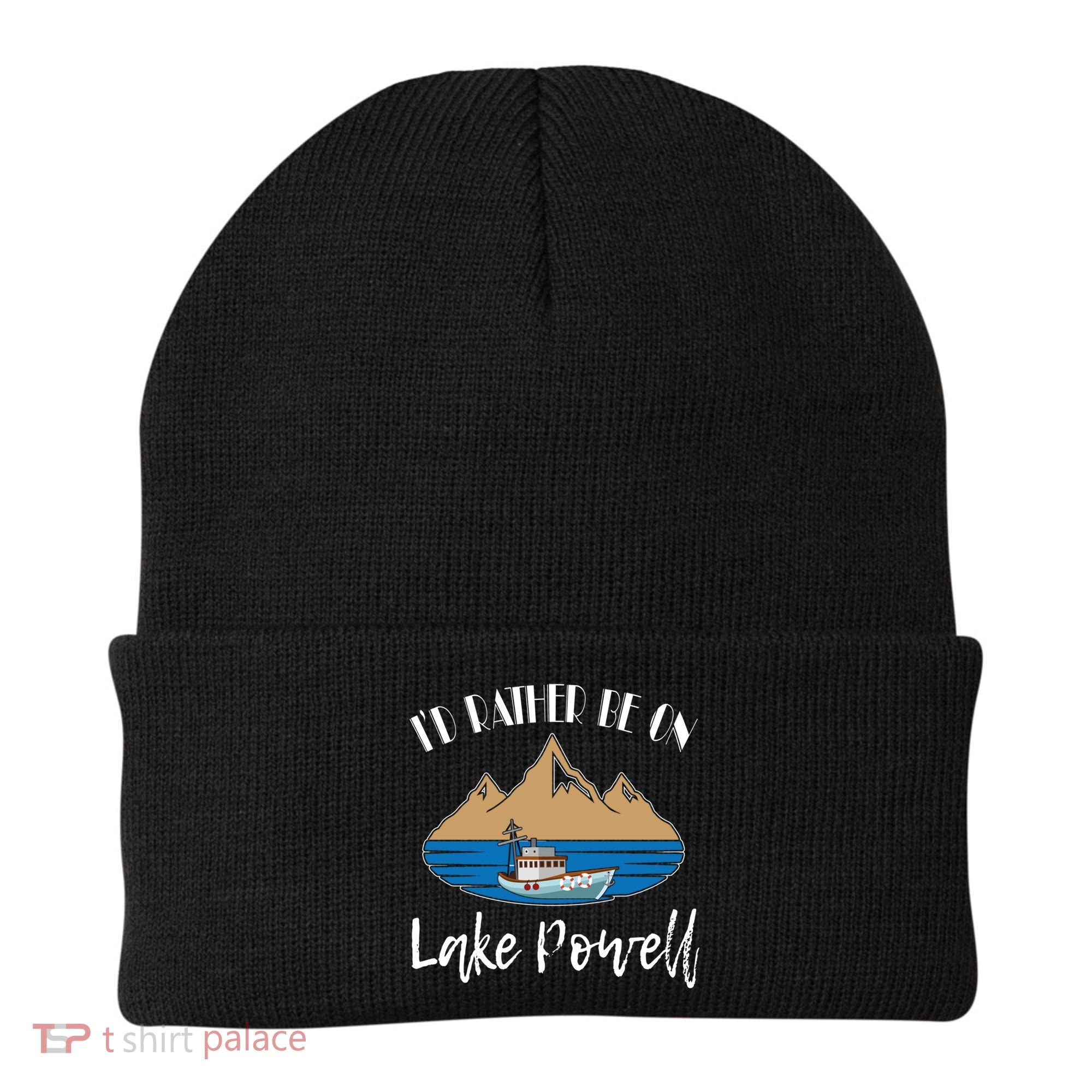 I'd Rather Be On Lake Powell Family Vacation Cute Gift Beanie