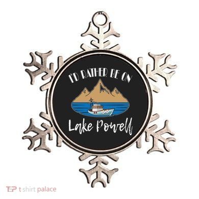 I'd Rather Be On Lake Powell Family Vacation Cute Gift Ornament