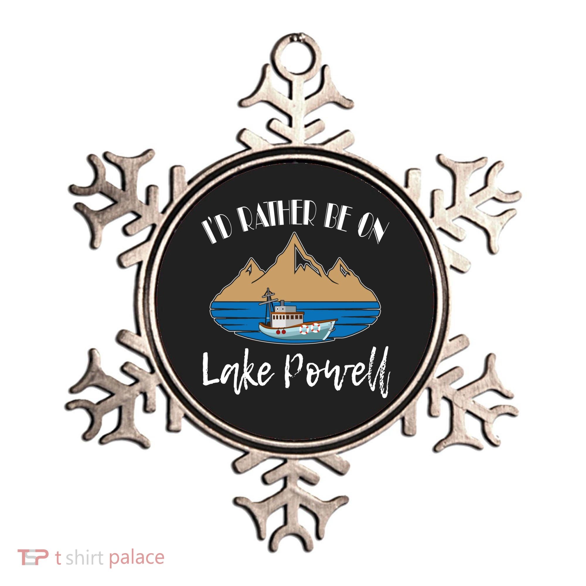 I'd Rather Be On Lake Powell Family Vacation Cute Gift Ornament