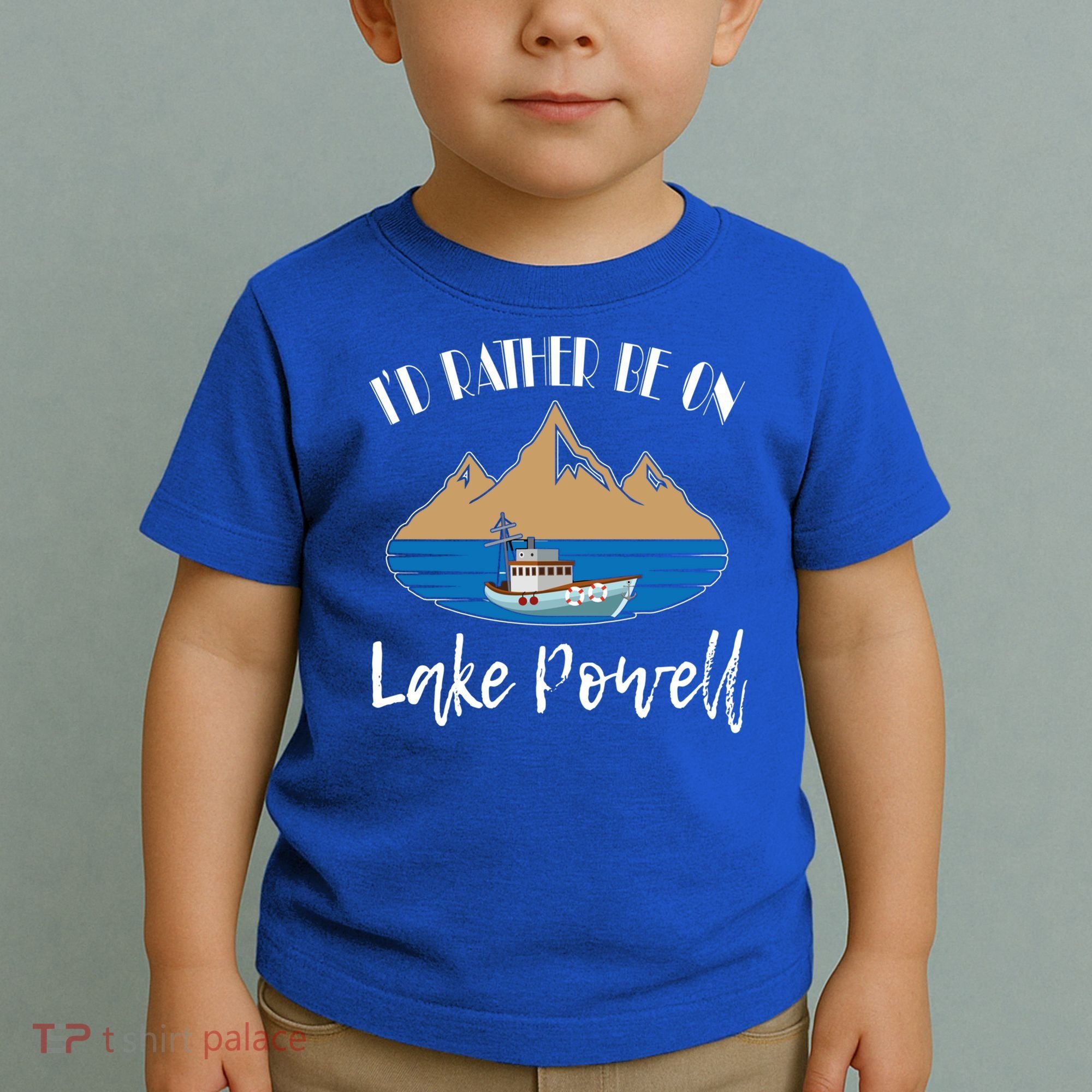 I'd Rather Be On Lake Powell Family Vacation Cute Gift Toddler T-Shirt