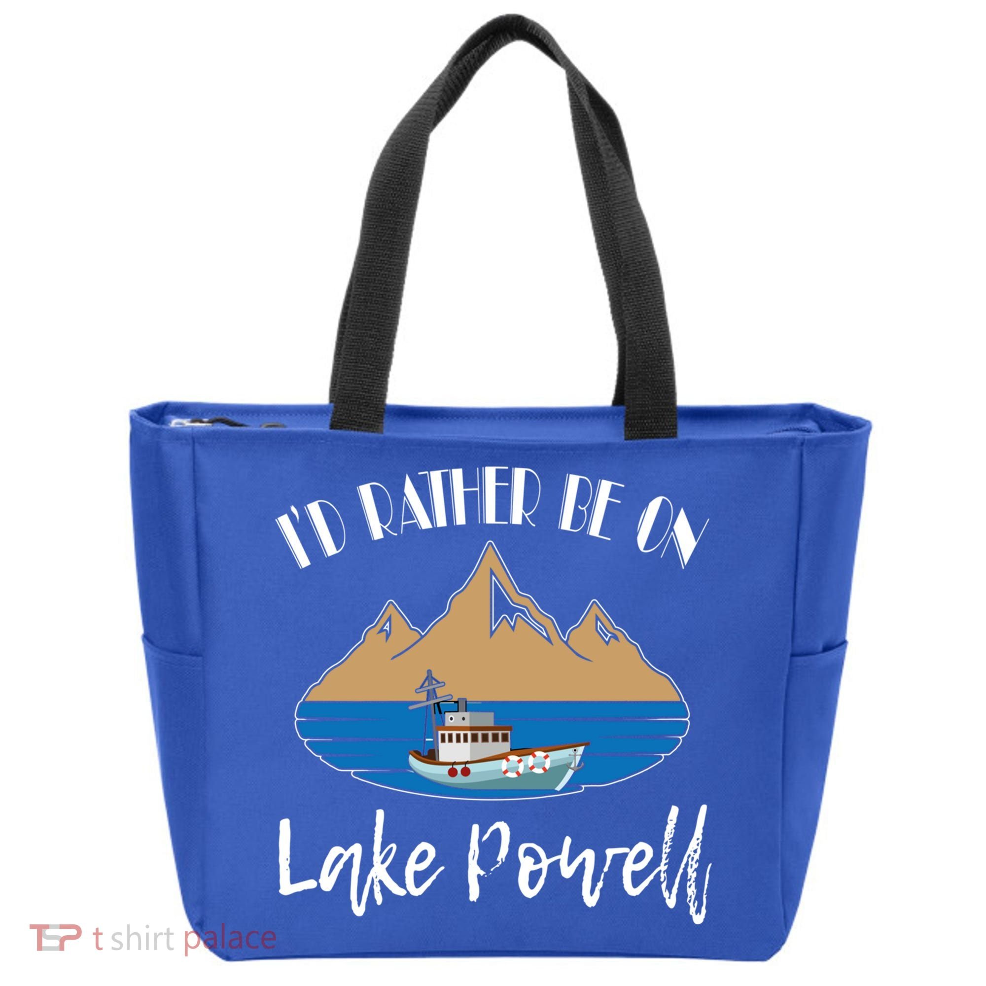 I'd Rather Be On Lake Powell Family Vacation Cute Gift Tote Bag