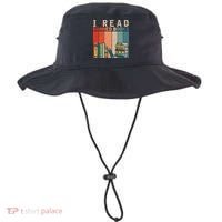 I Read Banned Books Reader Bookworm Gift Bucket Hat thumb 0