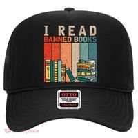 I Read Banned Books Reader Bookworm Gift Hat thumb 0
