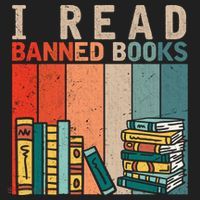 I Read Banned Books Reader Bookworm Gift Golf Towel thumb 3