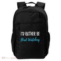 I'd Rather Be Bird Watching Funny Bird Watcher Gift Backpack thumb 0