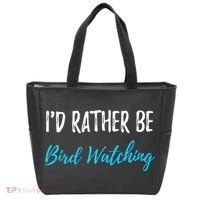 I'd Rather Be Bird Watching Funny Bird Watcher Gift Tote Bag thumb 0