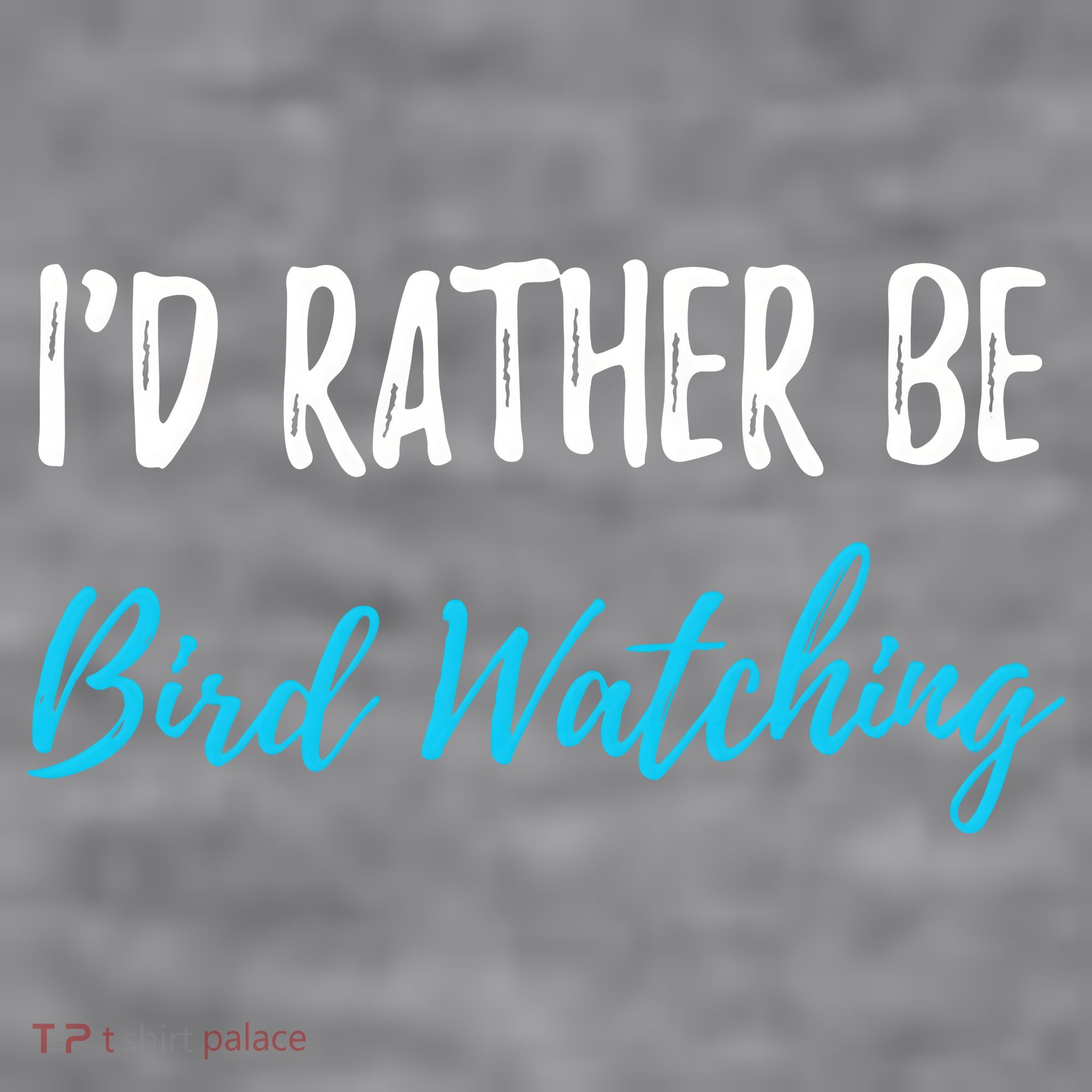 I'd Rather Be Bird Watching Funny Bird Watcher Gift Women's Racerback Cropped Tank