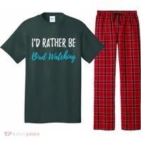 I'd Rather Be Bird Watching Funny Bird Watcher Gift Pajama Set thumb 0