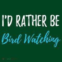 I'd Rather Be Bird Watching Funny Bird Watcher Gift Magnet thumb 1