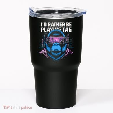 Id Rather Be Playing Tag VR Gaming Tumbler