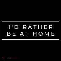 I'd Rather Be At Home Funny Polo thumb 3