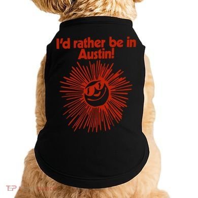 ID Rather Be In Austin Doggie Tank