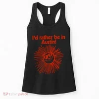 ID Rather Be In Austin Women's Tank Top thumb 0
