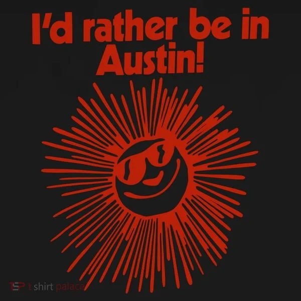 ID Rather Be In Austin Women's Tank Top