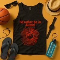 ID Rather Be In Austin Tank Top thumb 4