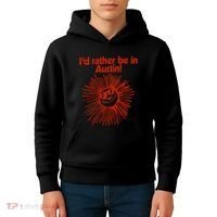 ID Rather Be In Austin Kids Hoodie thumb 4