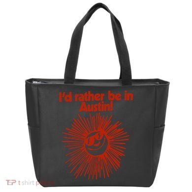 ID Rather Be In Austin Tote Bag