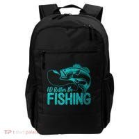 I'd Rather Be Fishing For Fisher Gift Backpack thumb 0