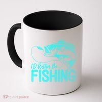 I'd Rather Be Fishing For Fisher Gift Coffee Mug thumb 0
