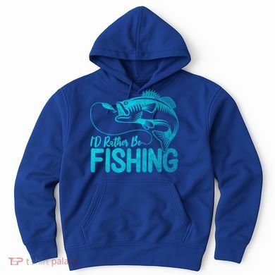 I'd Rather Be Fishing For Fisher Gift Hoodie
