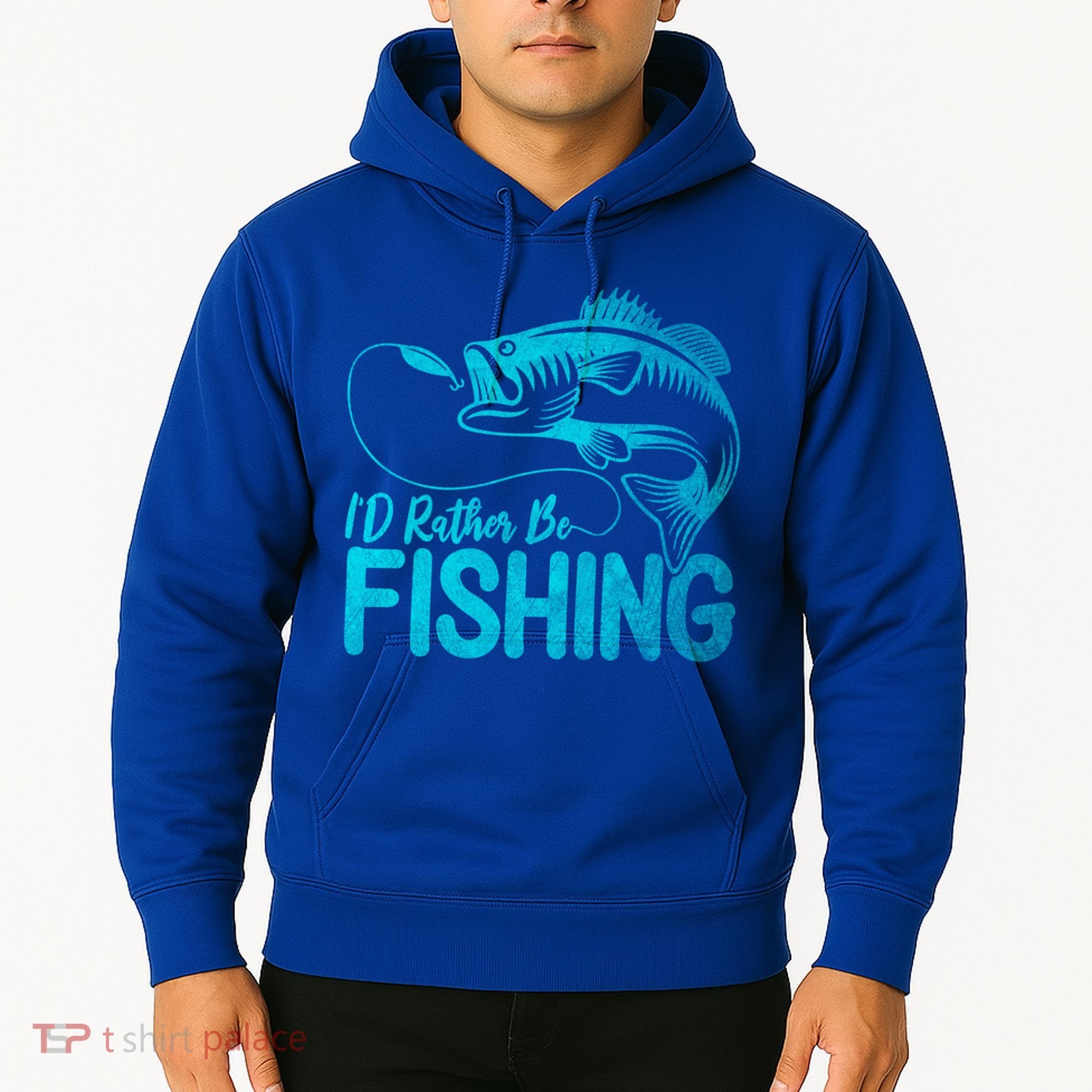 I'd Rather Be Fishing For Fisher Gift Hoodie